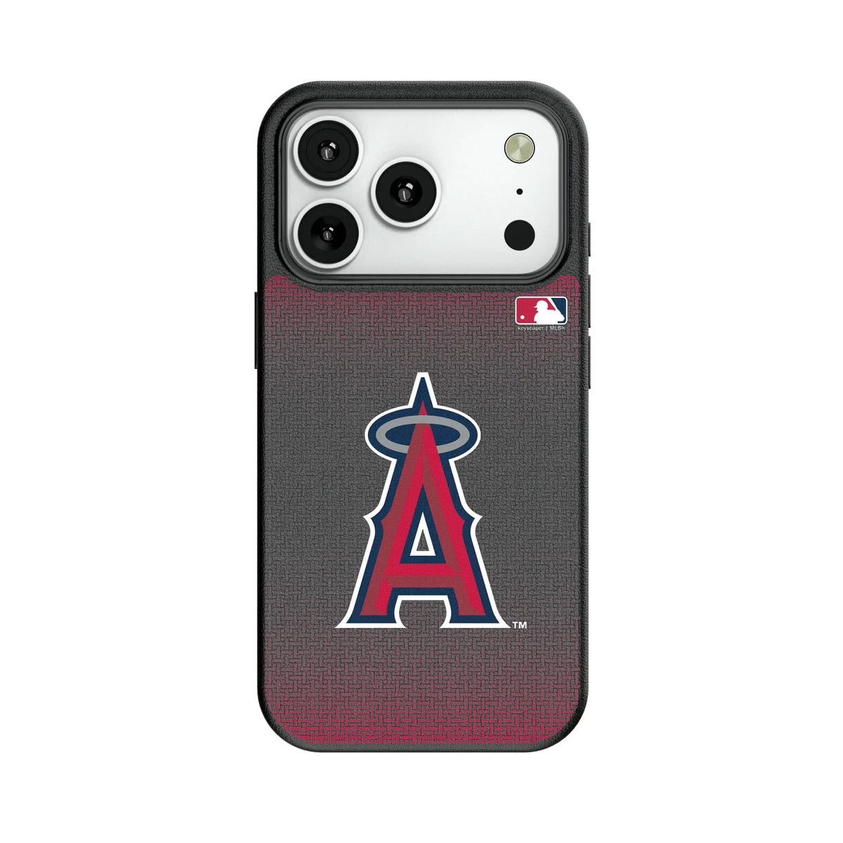 Los Angeles Angels Linen MagSafe Compatible Phone Case for Apple iPhone