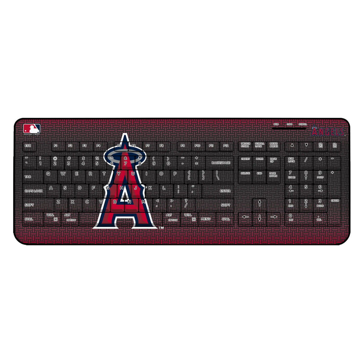 Los Angeles Angels Linen Wireless USB Keyboard