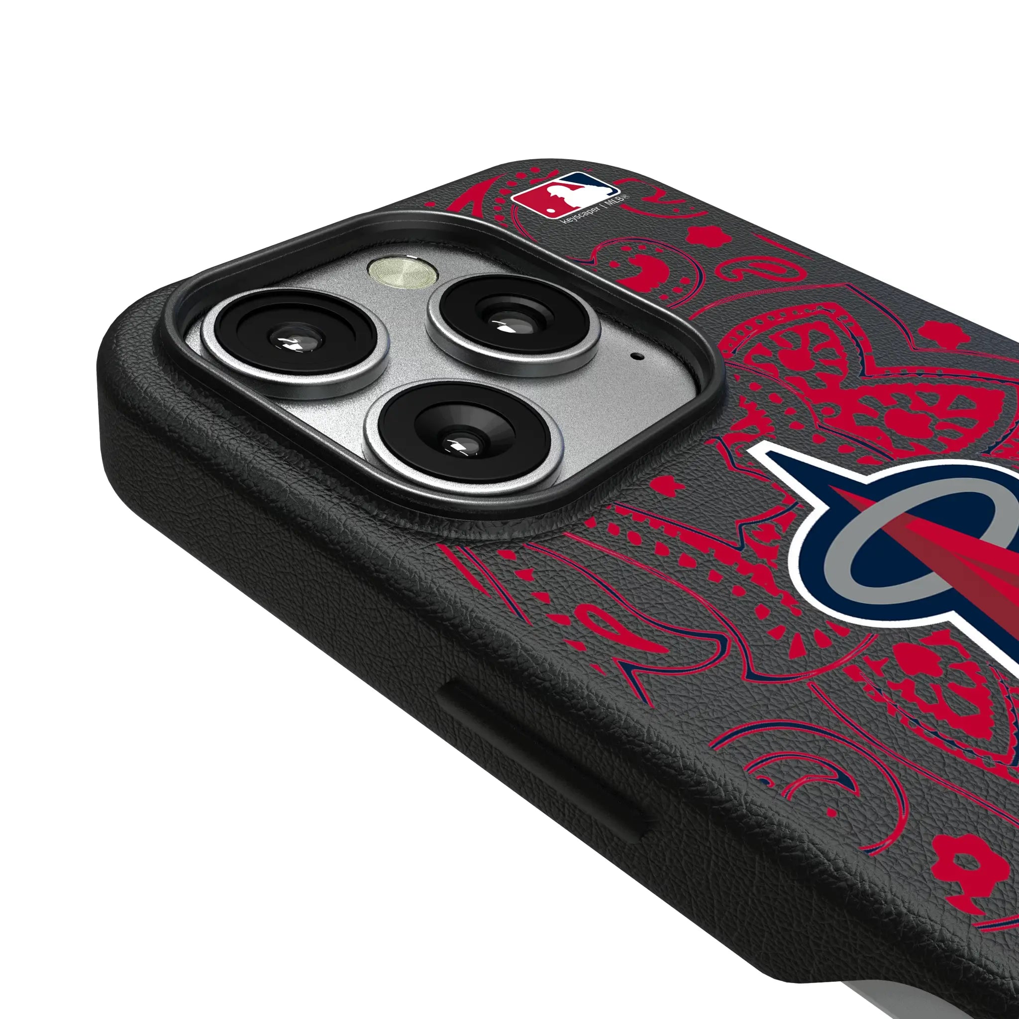 Los Angeles Angels Paisley iPhone MagSafe Compatible Phone Case for Apple iPhone - Detail
