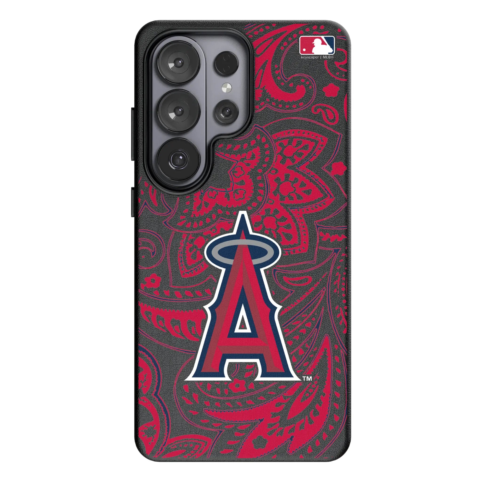 Los Angeles Angels Paisley Galaxy MagSafe Compatible Phone Case for Samsung Galaxy#Device_Galaxy S26 Ultra