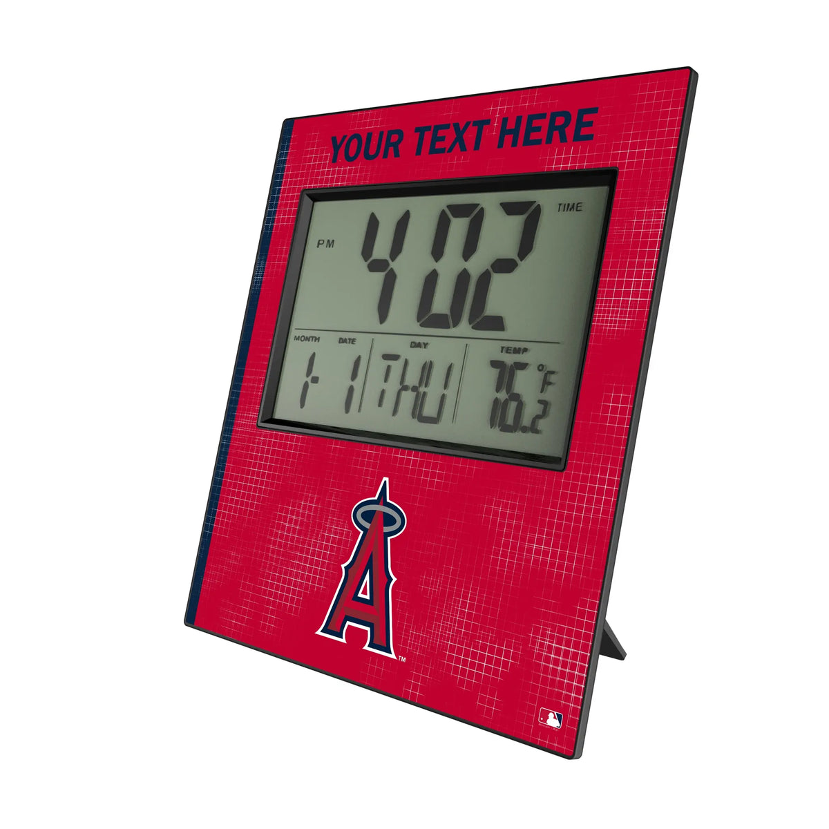 Los Angeles Angels Personalized Hatch Wall Clock