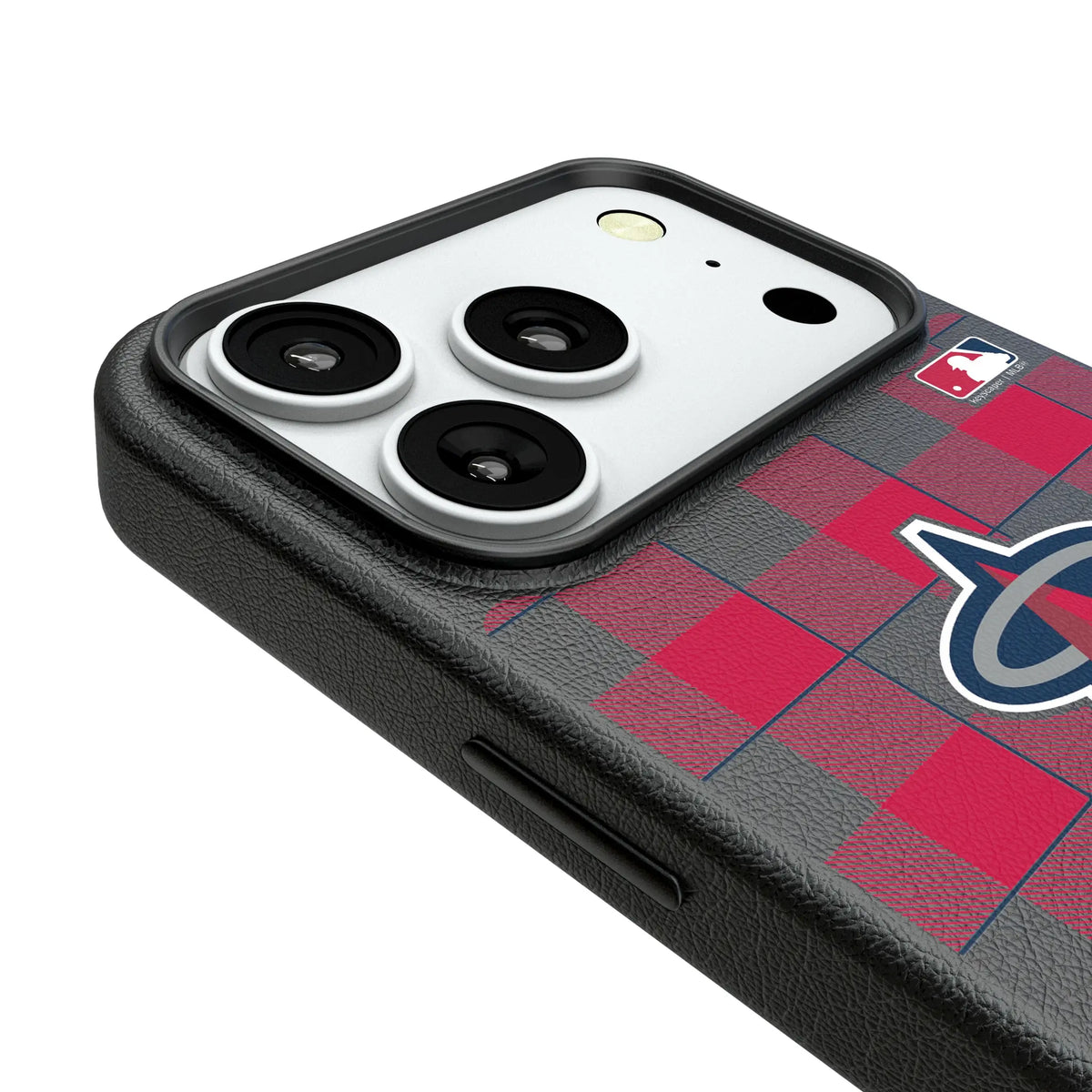 Los Angeles Angels Plaid iPhone MagSafe Compatible Phone Case for Apple iPhone - Detail#Device_iPhone 18 Pro