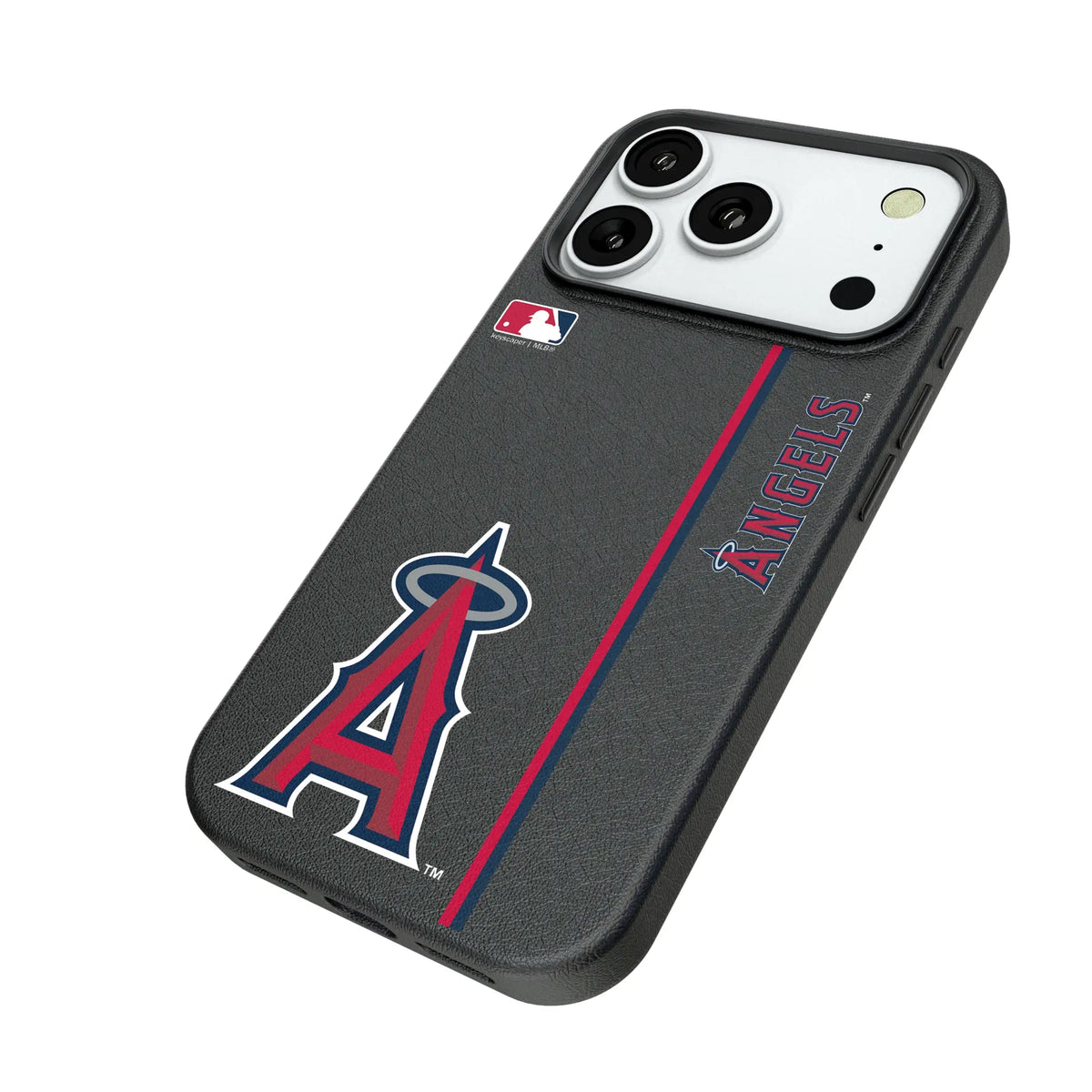 Los Angeles Angels Sidebar iPhone MagSafe Compatible Phone Case for Apple iPhone - Isometric View#Device_iPhone 18 Pro