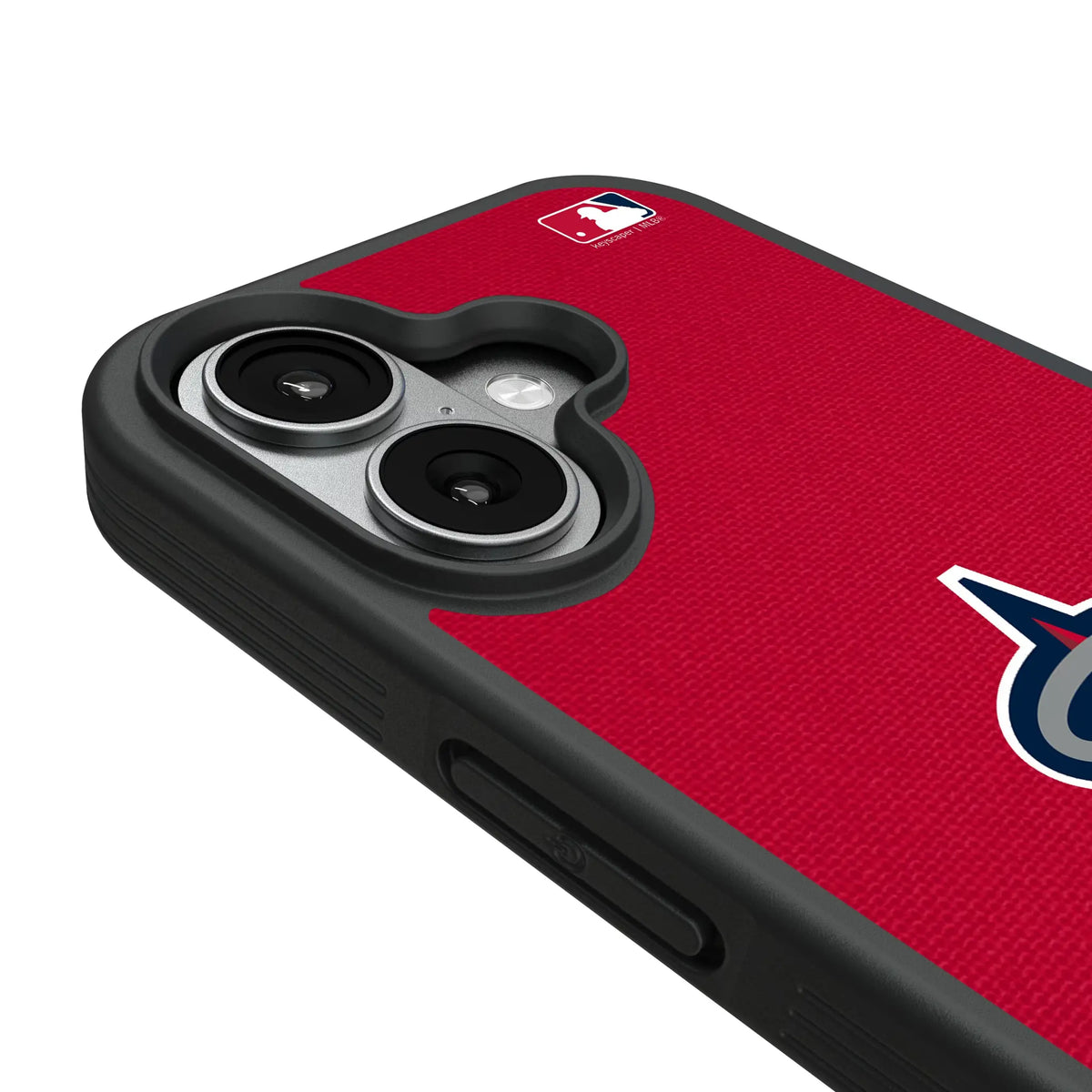 Los Angeles Angels Solid iPhone Bump Phone Case for Apple iPhone - Detail#Device_iPhone 17