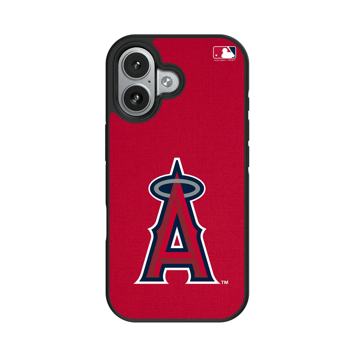 Los Angeles Angels Solid iPhone Bump Phone Case for Apple iPhone#Device_iPhone 17