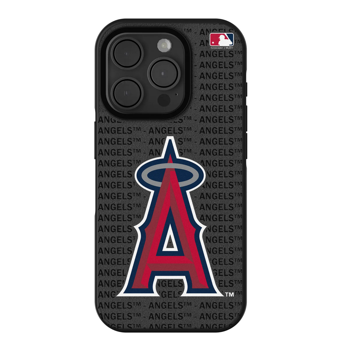 Los Angeles Angels Text Backdrop iPhone Bump Phone Case for Apple iPhone