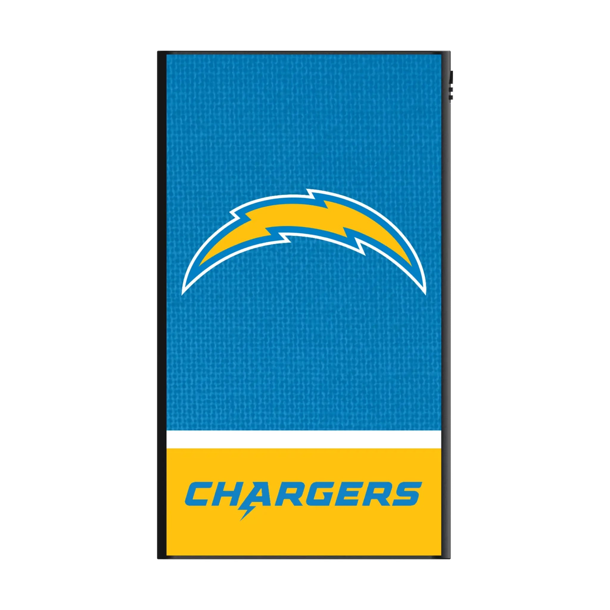 Los Angeles Chargers Endzone Solid 5000mAh Flat Power Bank