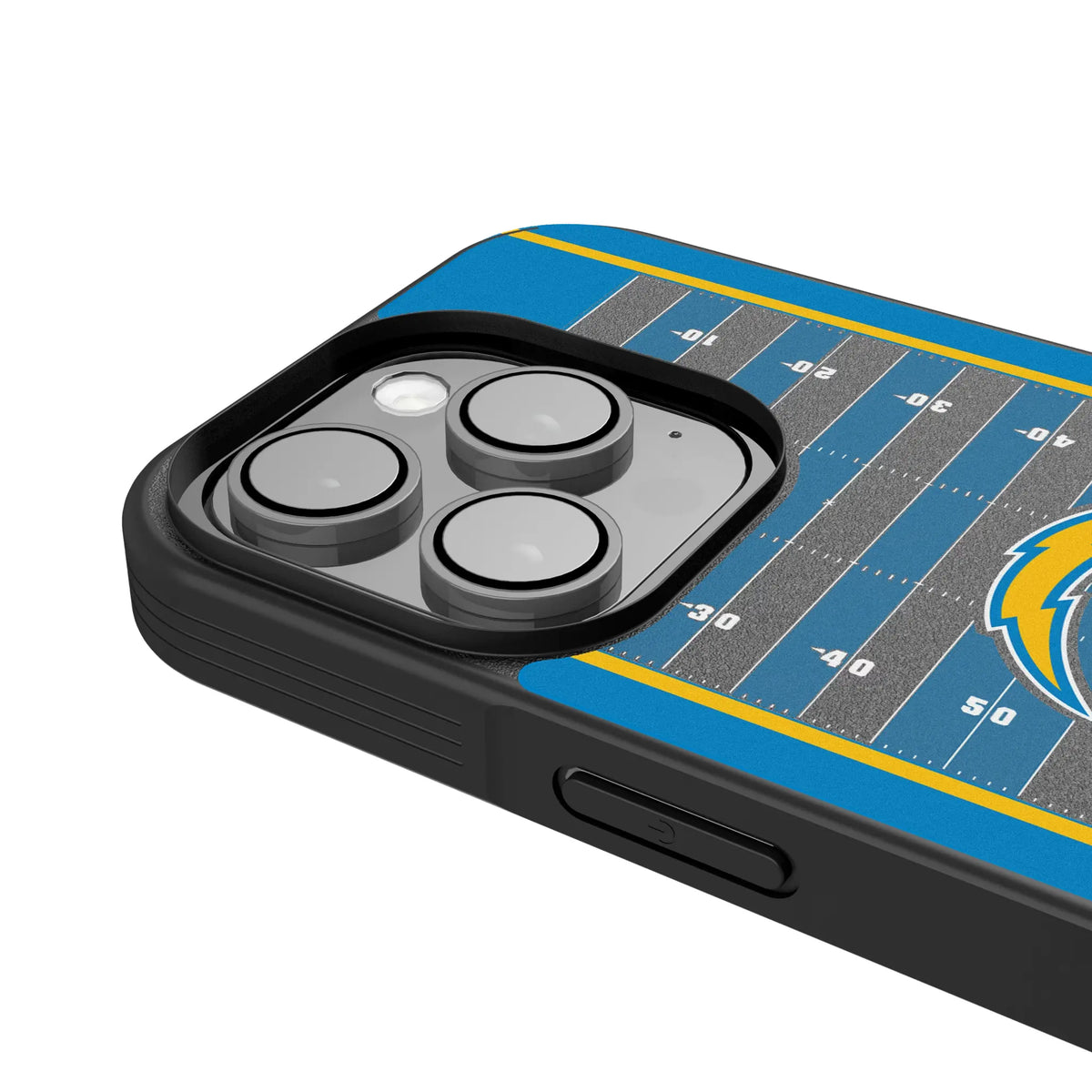 Los Angeles Chargers Field iPhone Bump Phone Case for Apple iPhone - Detail