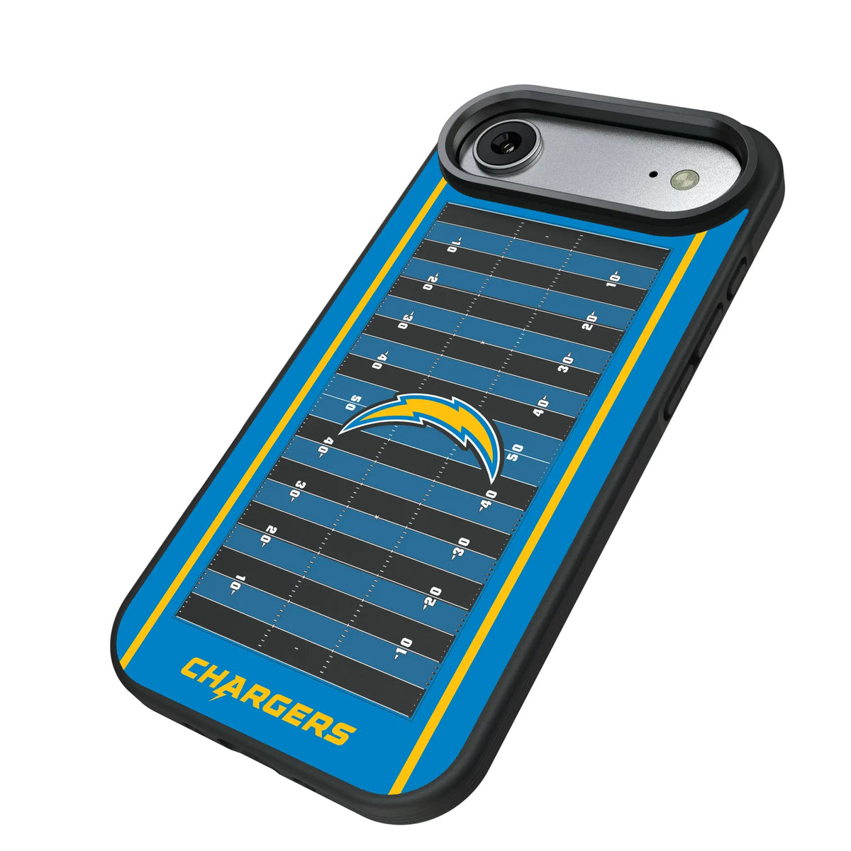 Los Angeles Chargers Field iPhone Bump Phone Case for Apple iPhone - Isometric View#Device_iPhone Air