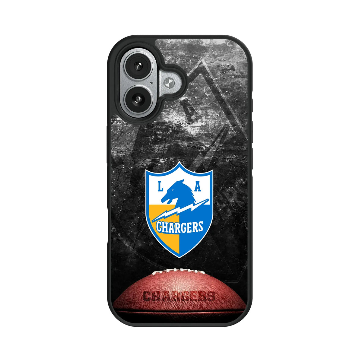 Los Angeles Chargers Historic Collection Legendary iPhone Bump Phone Case for Apple iPhone#Device_iPhone 17