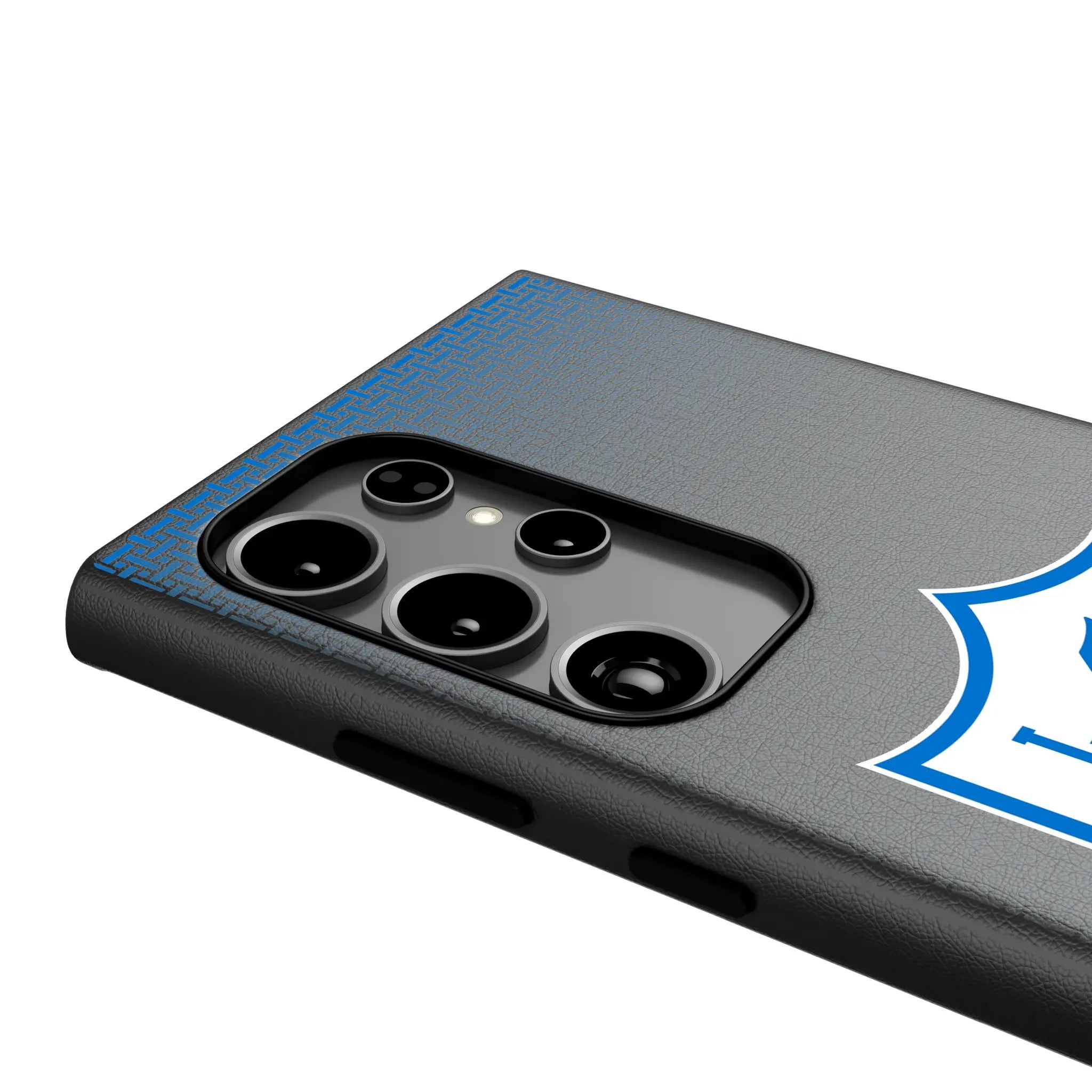 Los Angeles Chargers Historic Collection Linen Galaxy MagSafe Compatible Phone Case for Samsung Galaxy - Detail