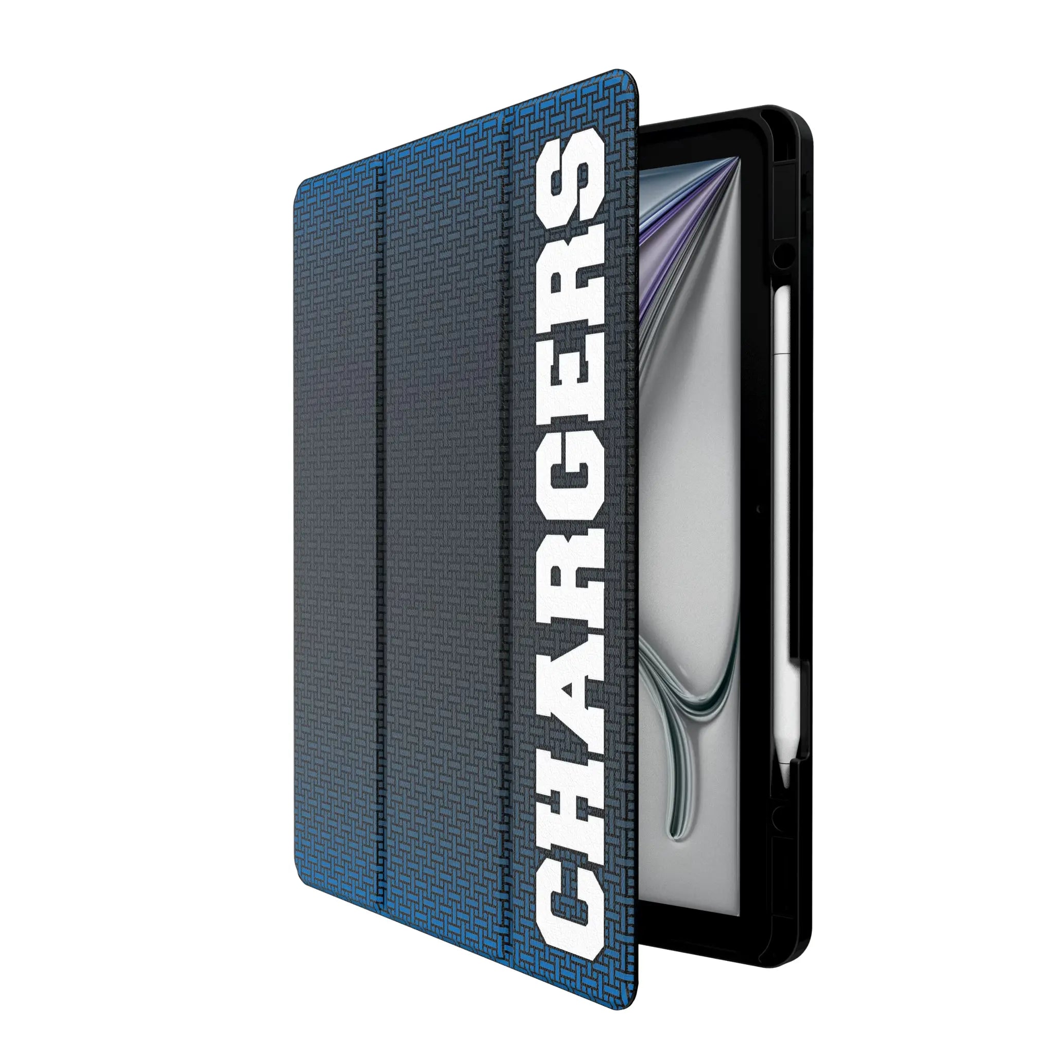 Los Angeles Chargers Historic Collection Linen iPad Tablet Case for Apple iPad
