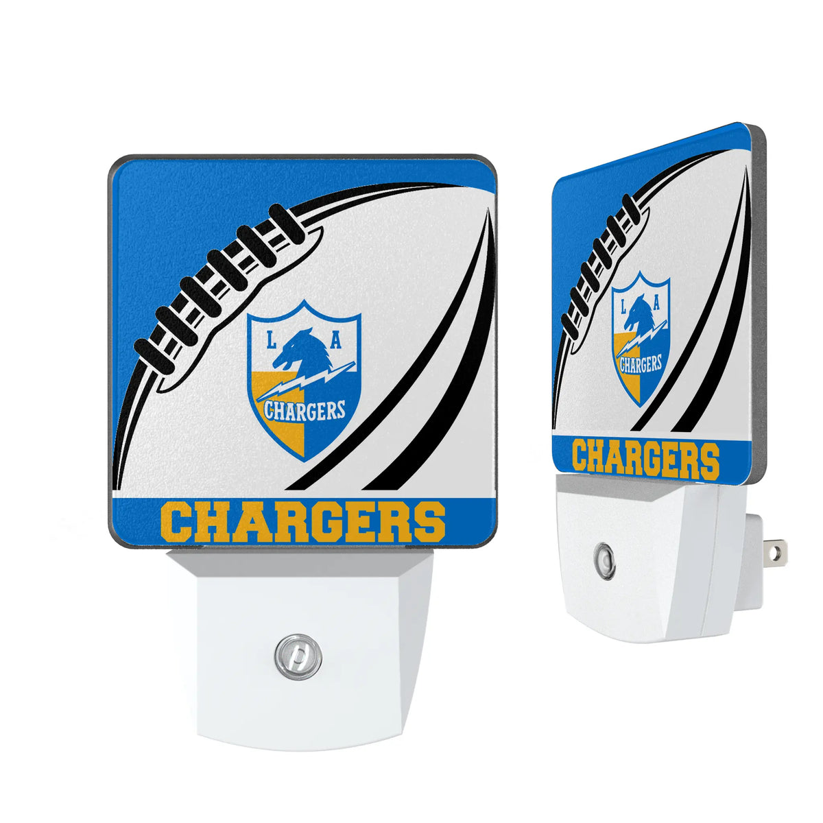 Los Angeles Chargers Historic Collection Passtime Night Light 2-Pack