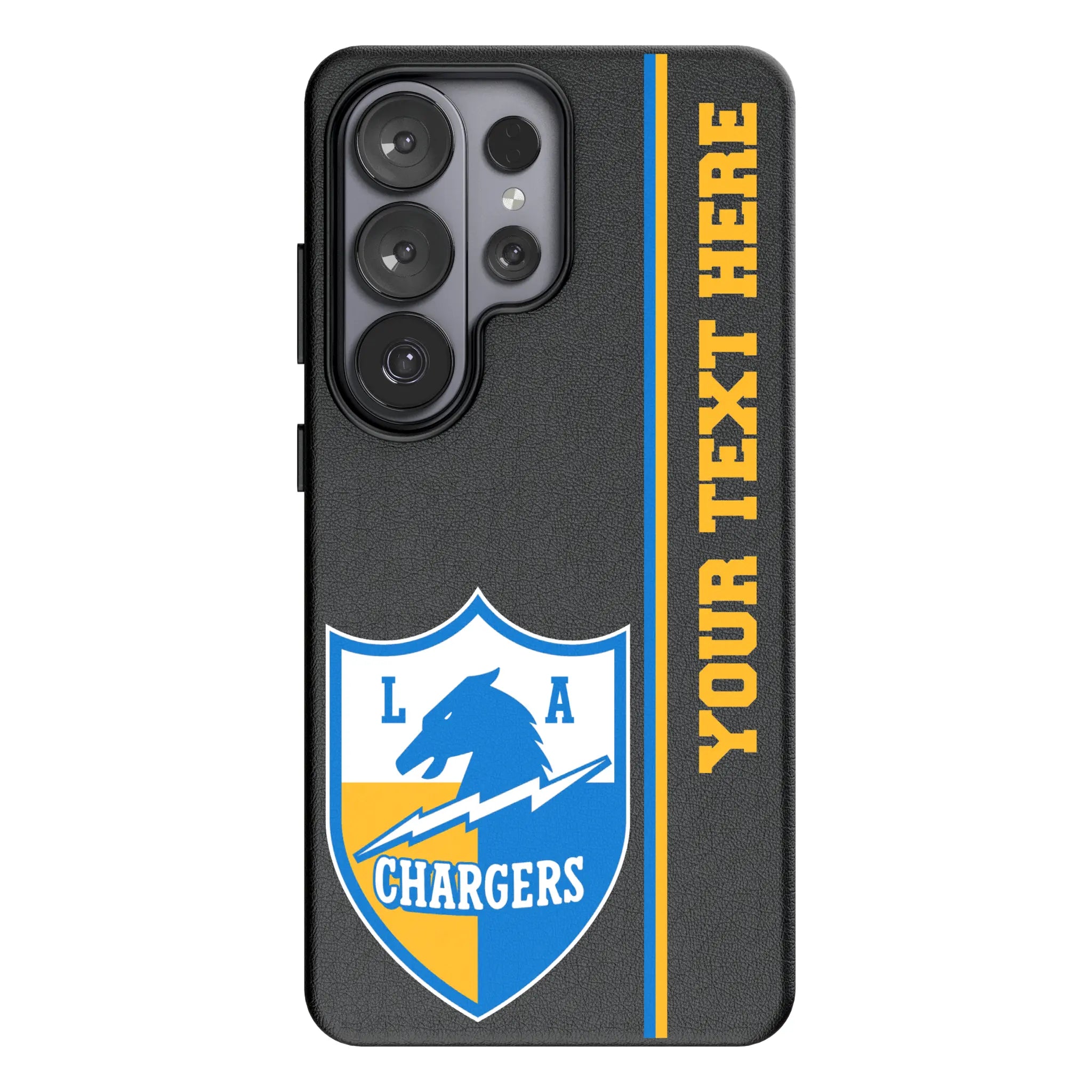 Los Angeles Chargers Historic Collection Personalized Sidebard Galaxy MagSafe Compatible Phone Case for Samsung Galaxy#Device_Galaxy S26 Ultra