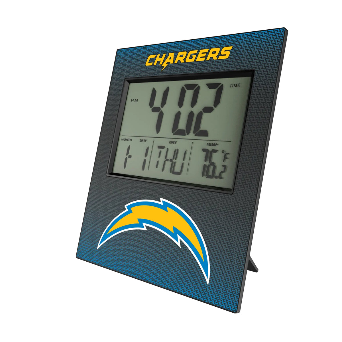 Los Angeles Chargers Linen Wall Clock