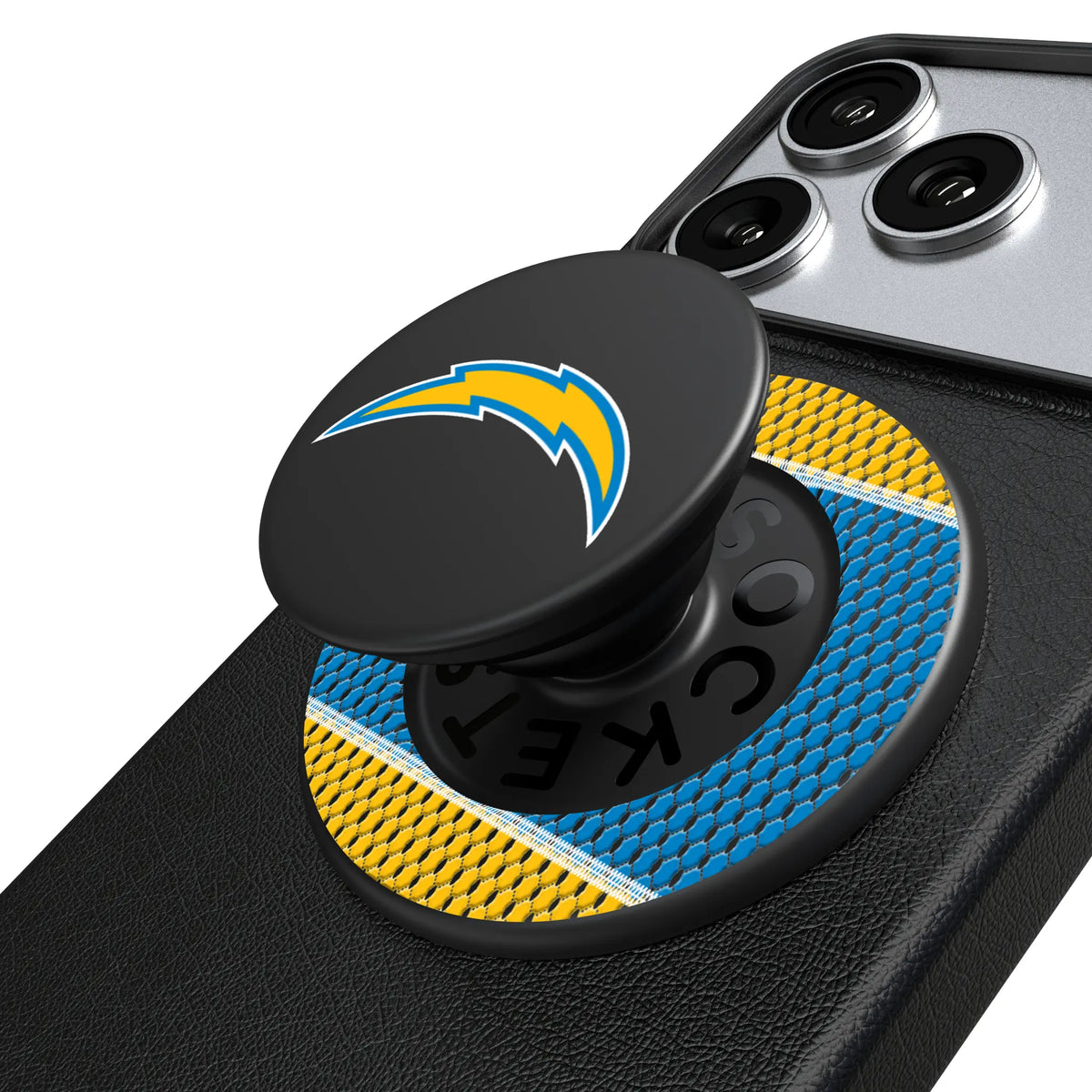 Los Angeles Chargers Mesh Popsockets Round Magnetic