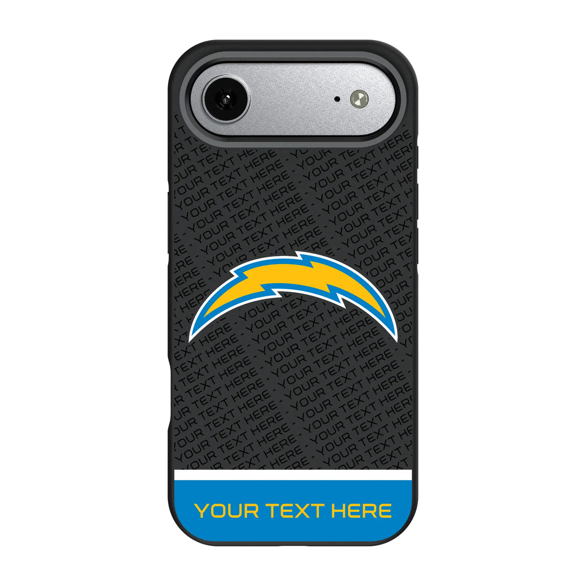 Los Angeles Chargers Personalized EndZone Plus iPhone Bump Phone Case for Apple iPhone#Device_iPhone Air
