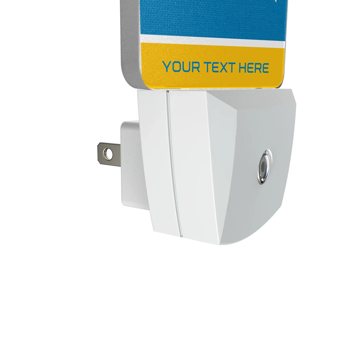Los Angeles Chargers Personalized Endzone Solid Night Light 2-Pack - Detail