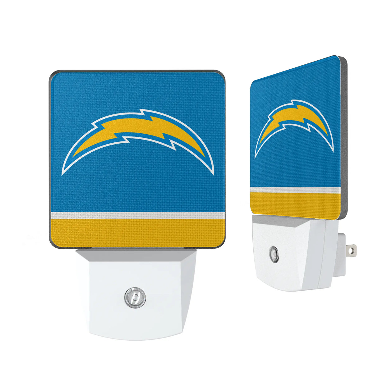 Los Angeles Chargers Stripe Night Light 2-Pack
