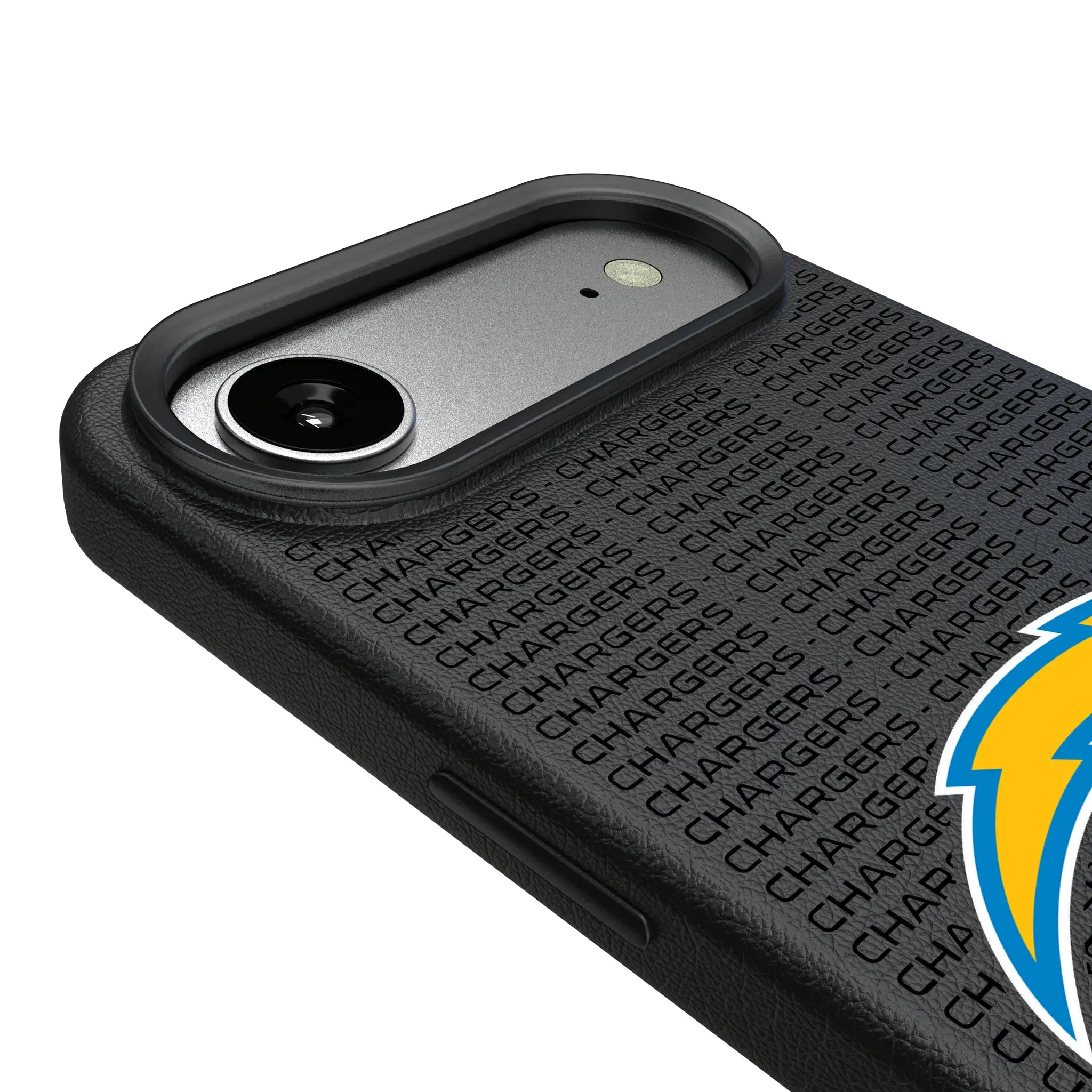 Los Angeles Chargers Text Backdrop iPhone MagSafe Compatible Phone Case for Apple iPhone - Detail#Device_iPhone Air