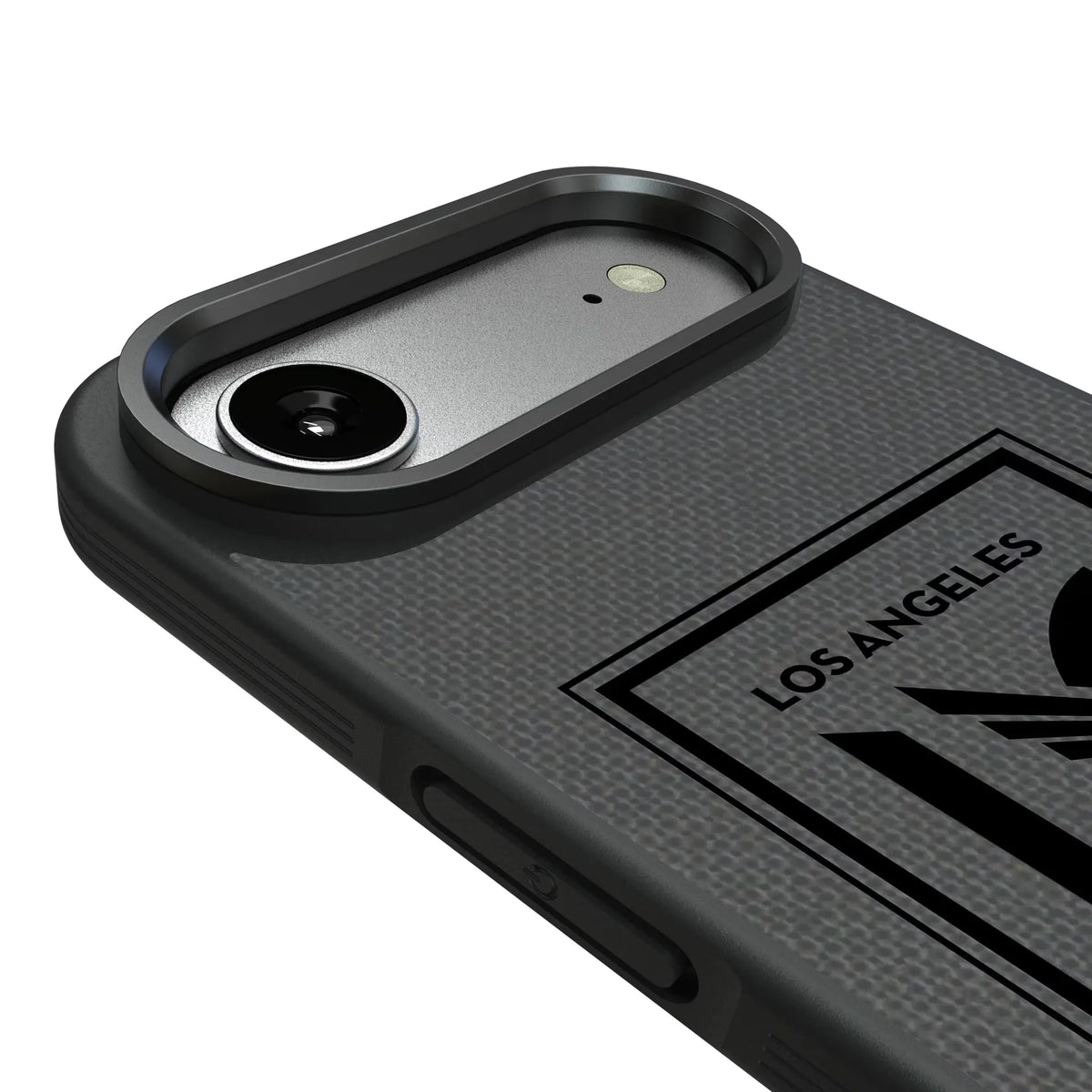 Los Angeles Football Club Diagonal Stripe iPhone Bump Phone Case for Apple iPhone - Detail#Device_iPhone Air