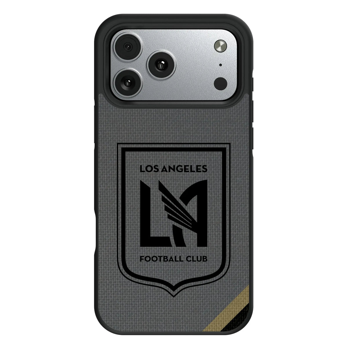 Los Angeles Football Club Diagonal Stripe iPhone Bump Phone Case for Apple iPhone#Device_iPhone 17 Pro Max
