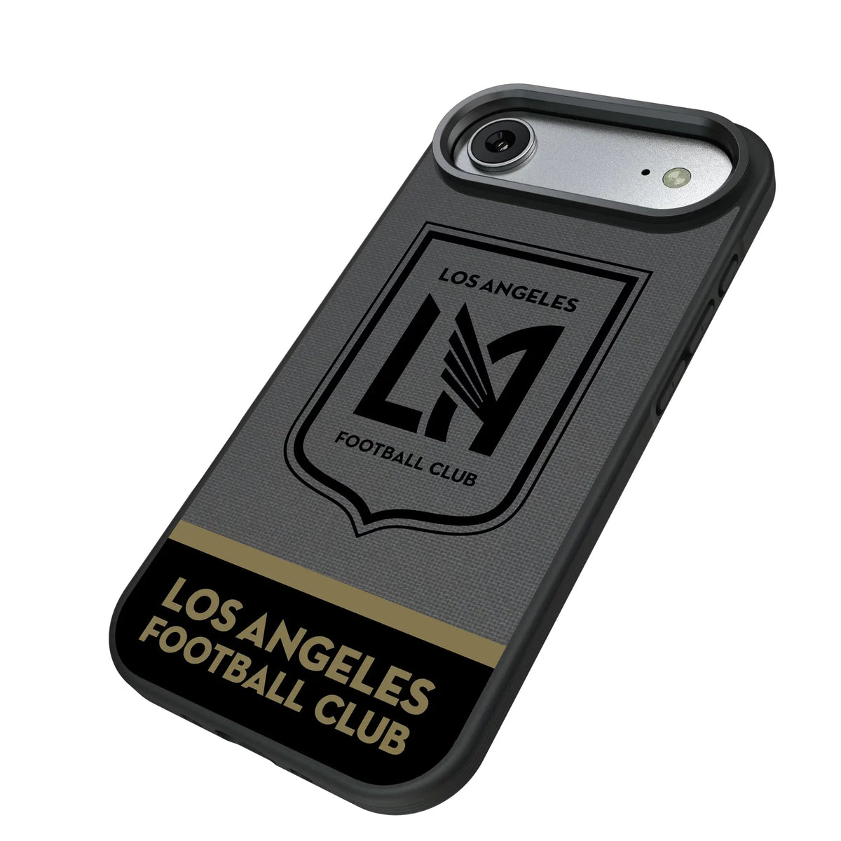 Los Angeles Football Club Endzone Solid iPhone Bump Phone Case for Apple iPhone - Isometric View#Device_iPhone Air