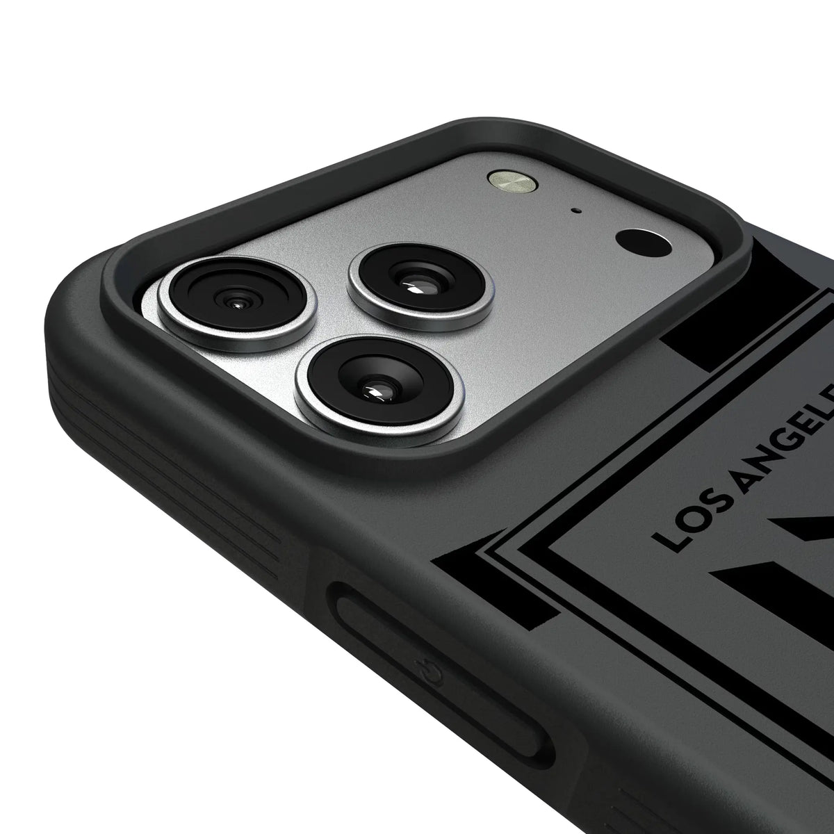 Los Angeles Football Club Monocolor Tilt iPhone Bump Phone Case for Apple iPhone - Detail#Device_iPhone 17 Pro Max