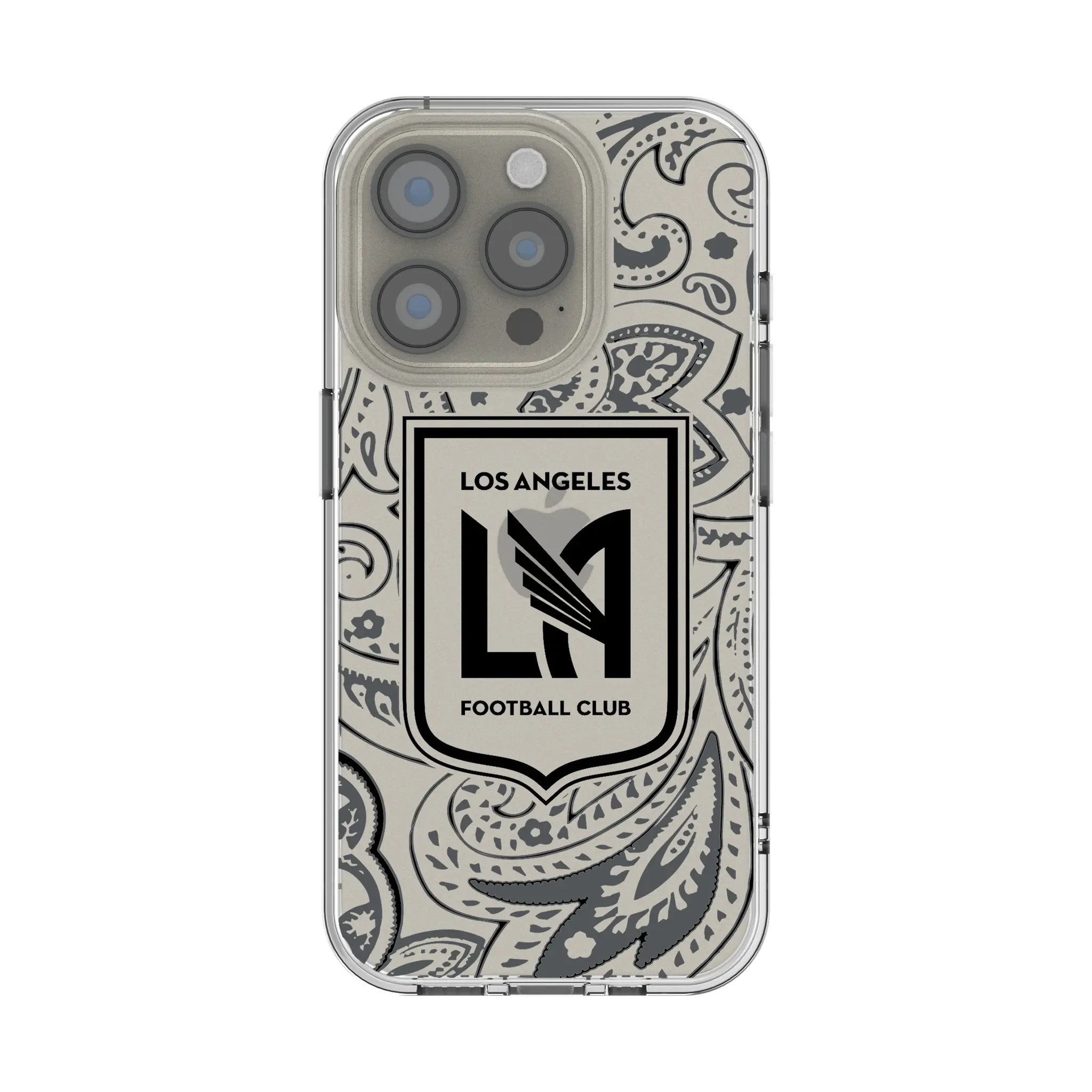 Los Angeles Football Club Paisley iPhone Clear Phone Case for Apple iPhone