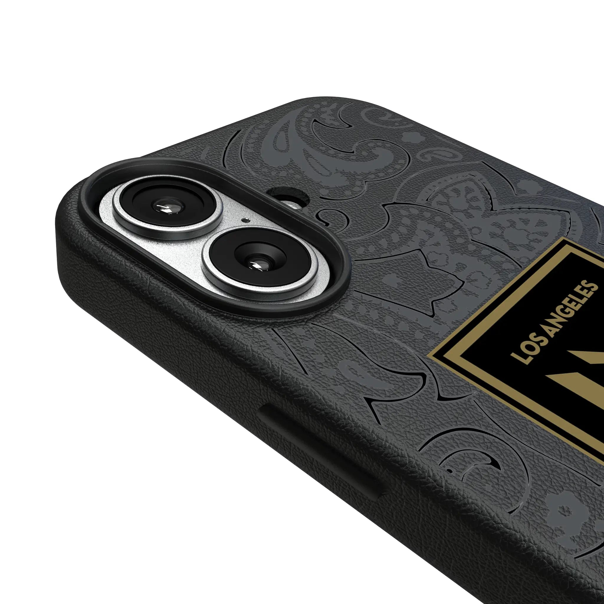 Los Angeles Football Club Paisley iPhone MagSafe Compatible Phone Case for Apple iPhone - Detail#Device_iPhone 17