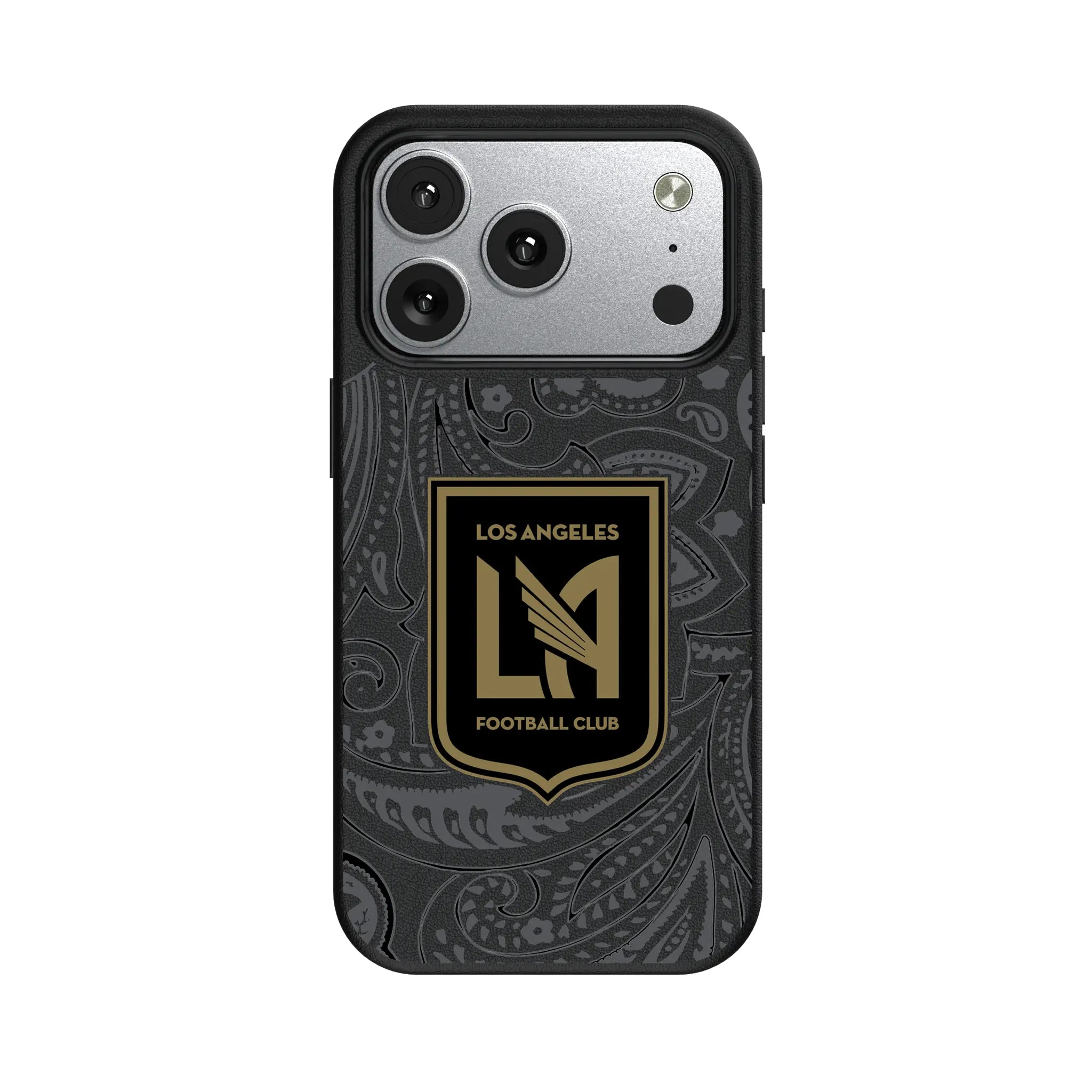 Los Angeles Football Club Paisley iPhone MagSafe Compatible Phone Case for Apple iPhone#Device_iPhone 17 Pro