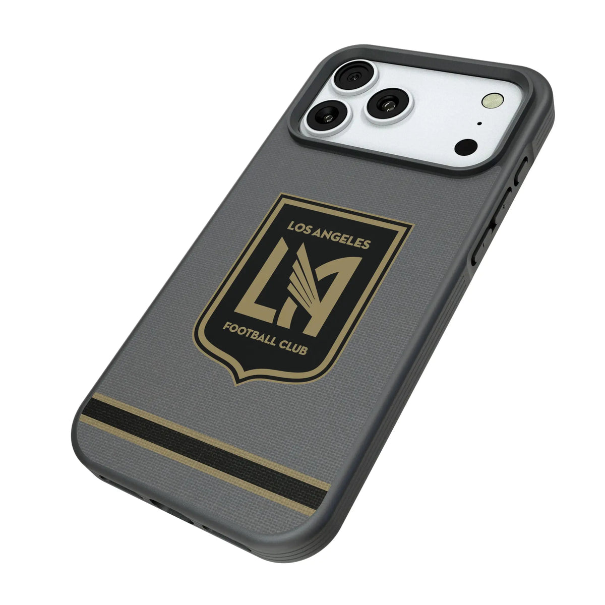 Los Angeles Football Club Stripe iPhone Bump Phone Case for Apple iPhone - Isometric View#Device_iPhone 18 Pro Max