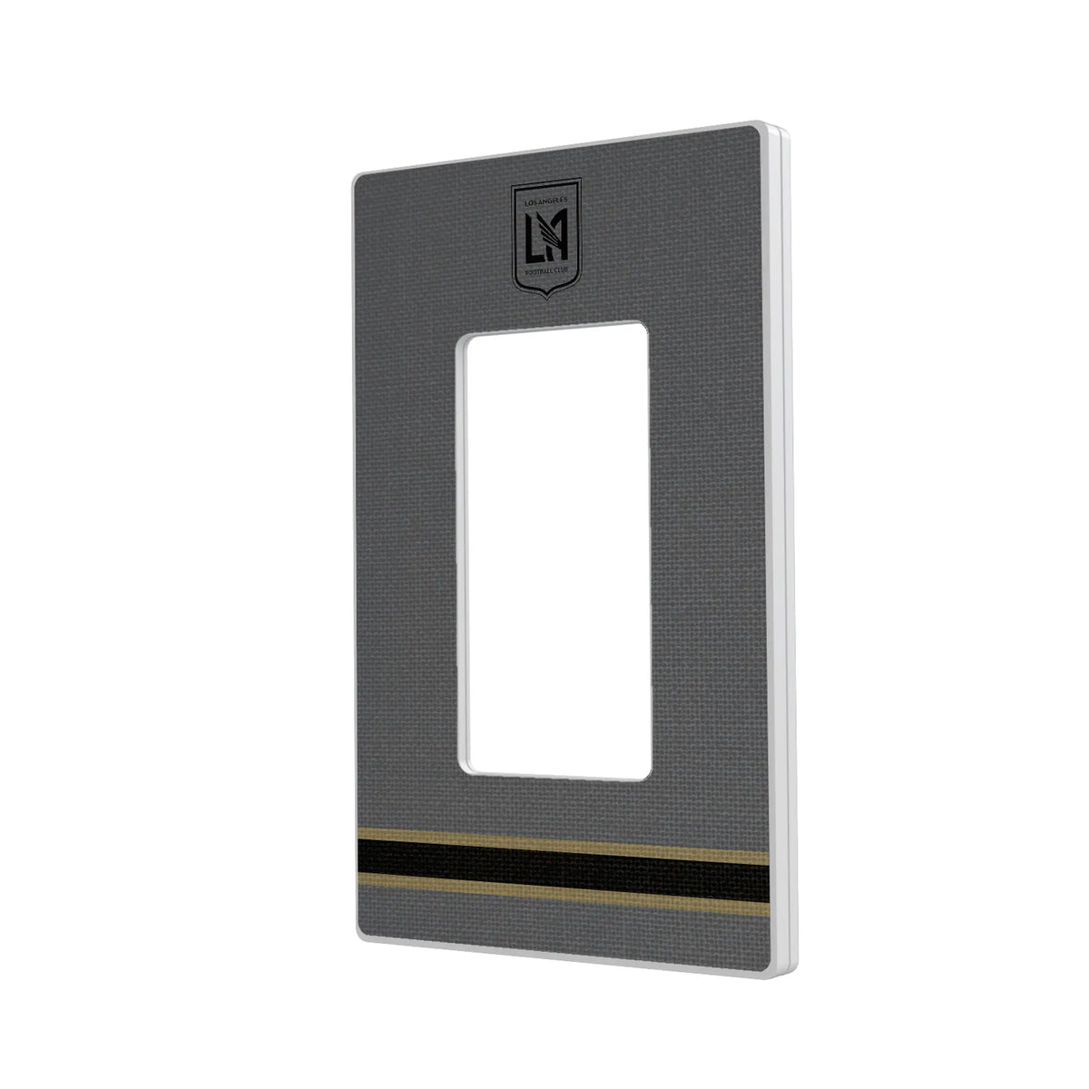 Los Angeles Football Club Stripe Hidden-Screw Light Switch Plate#Style_Single Rocker