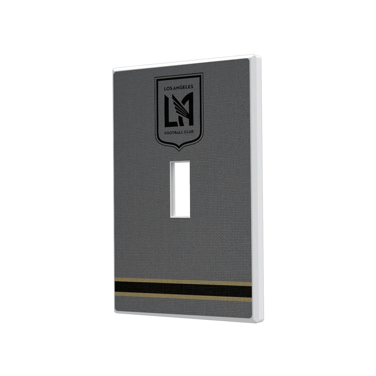 Los Angeles Football Club Stripe Hidden-Screw Light Switch Plate#Style_Single Toggle