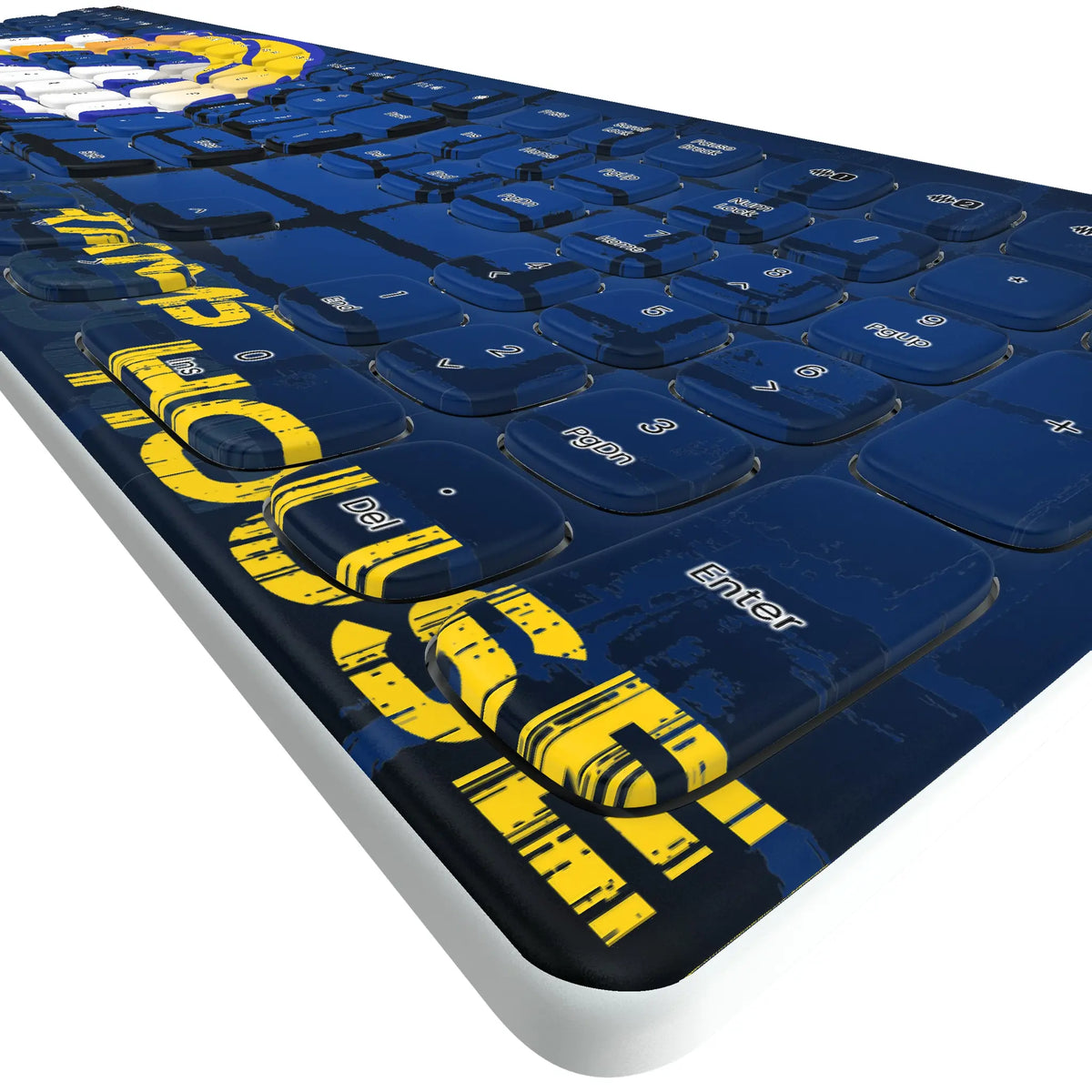 Los Angeles Rams Brick KKB605 Curved Wireless Keyboard - Detail