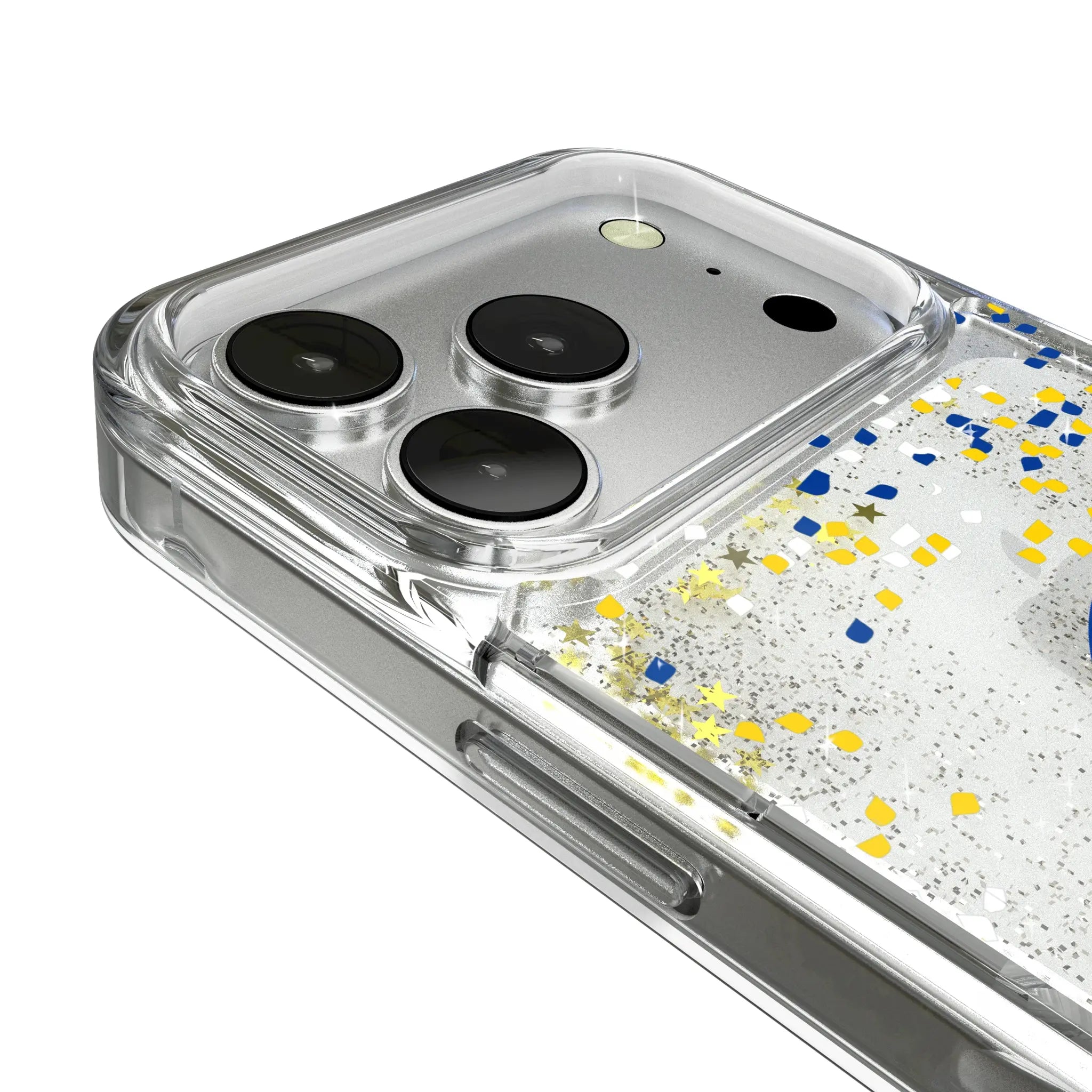 Los Angeles Rams Confetti iPhone Glitter Phone Case for Apple iPhone - Detail