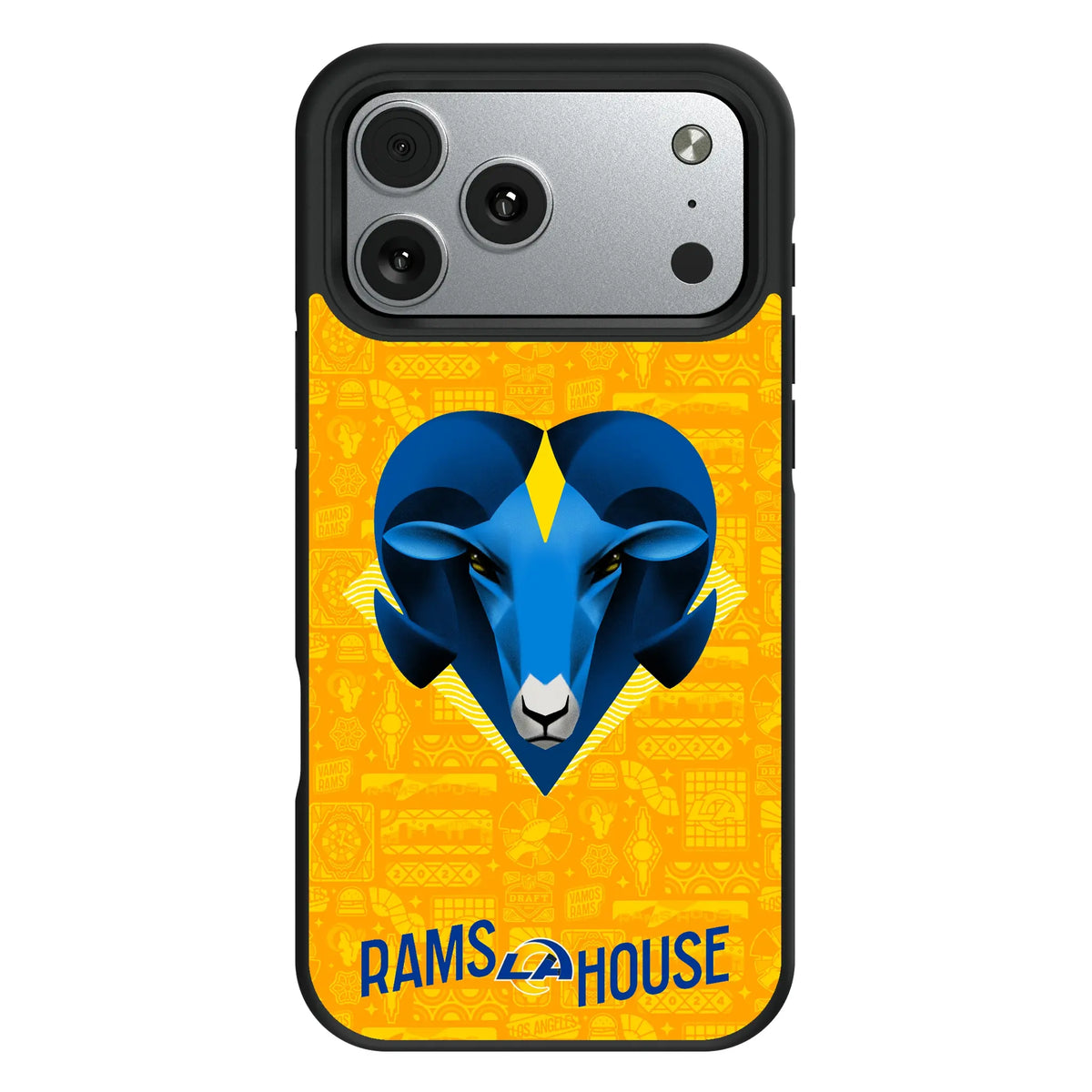 Los Angeles Rams Deco iPhone Bump Phone Case for Apple iPhone#Device_iPhone 17 Pro Max