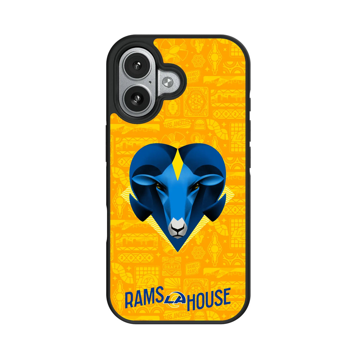 Los Angeles Rams Deco iPhone Bump Phone Case for Apple iPhone#Device_iPhone 17