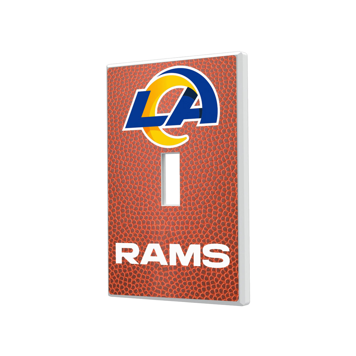 Los Angeles Rams Football Hidden-Screw Light Switch Plate#Style_Single Toggle