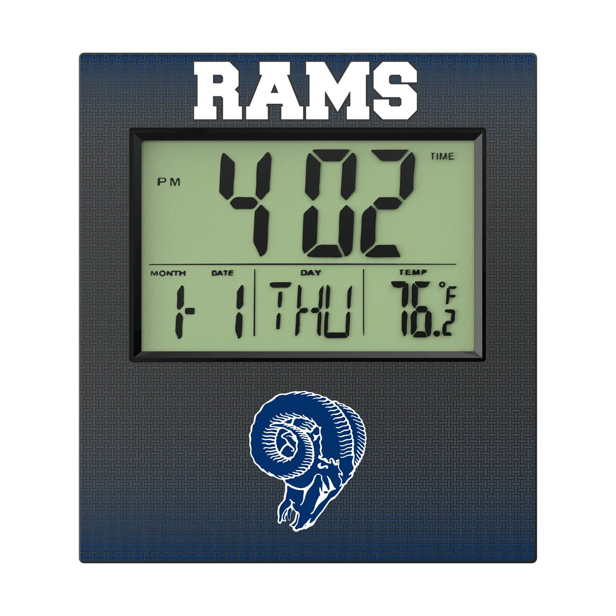 Los Angeles Rams Historic Collection Linen Wall Clock