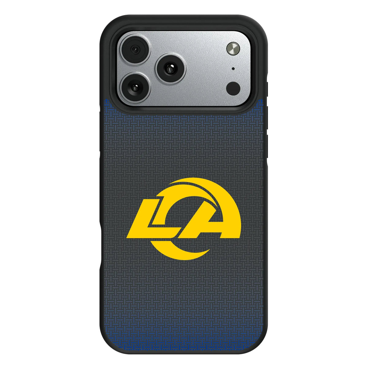 Los Angeles Rams Linen iPhone Bump Phone Case for Apple iPhone#Device_iPhone 17 Pro Max