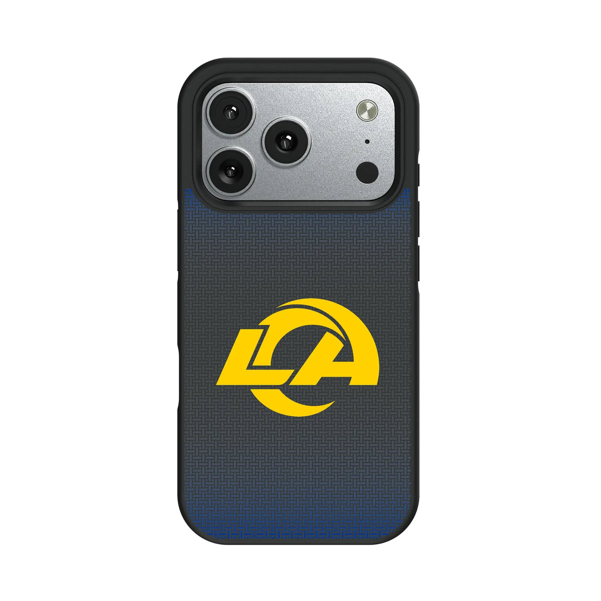 Los Angeles Rams Linen iPhone Bump Phone Case for Apple iPhone#Device_iPhone 17 Pro