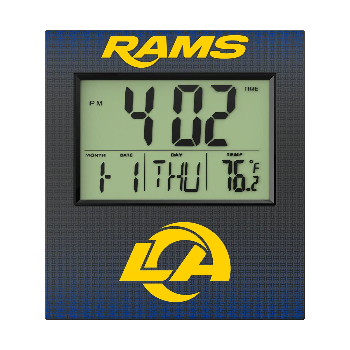 Los Angeles Rams Linen Wall Clock