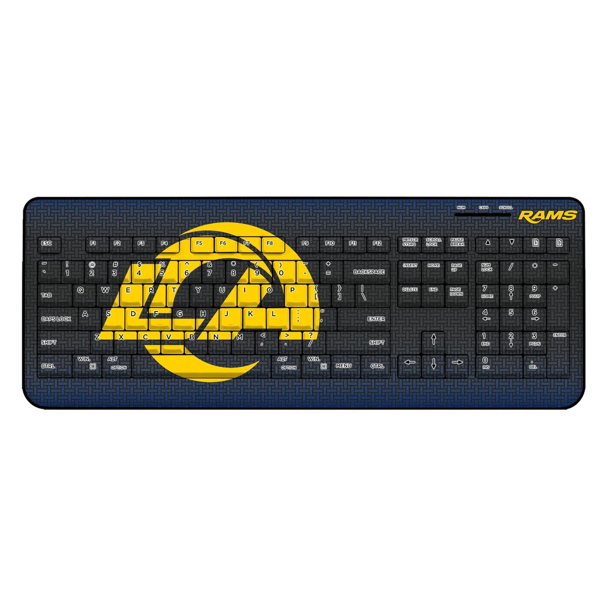 Los Angeles Rams Linen Wireless USB Keyboard