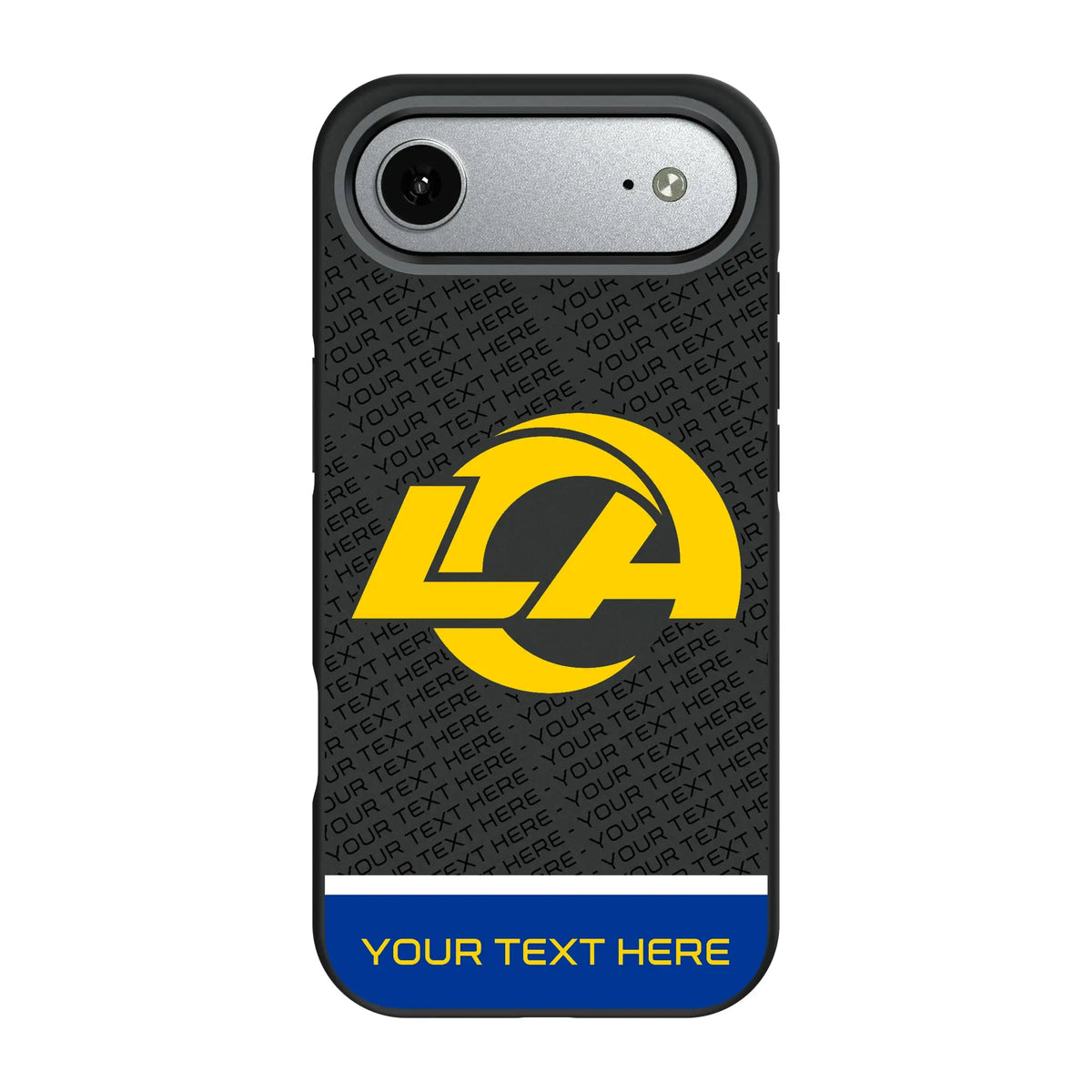 Los Angeles Rams Personalized EndZone Plus iPhone Bump Phone Case for Apple iPhone#Device_iPhone Air