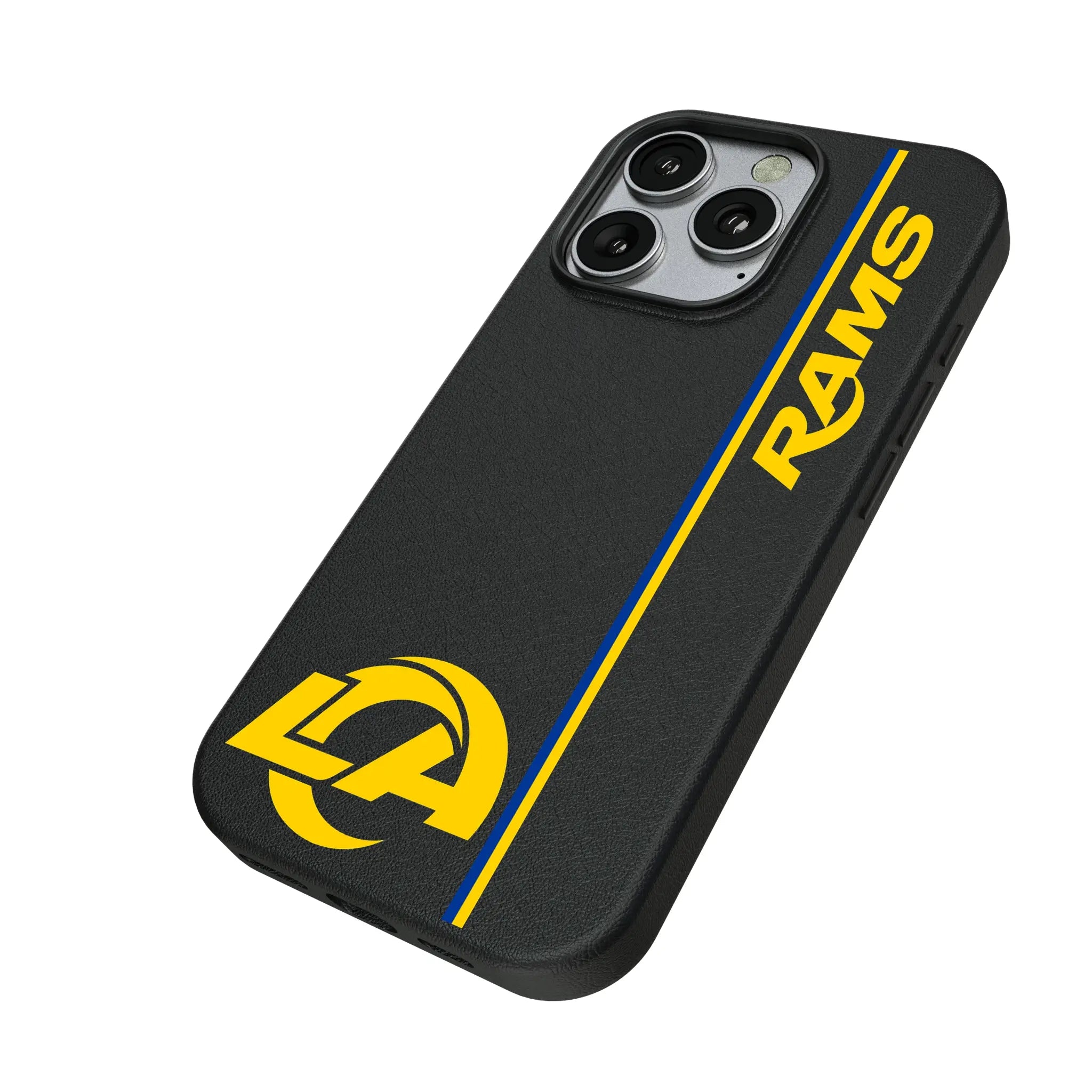 Los Angeles Rams Sidebar iPhone MagSafe Compatible Phone Case for Apple iPhone - Isometric View