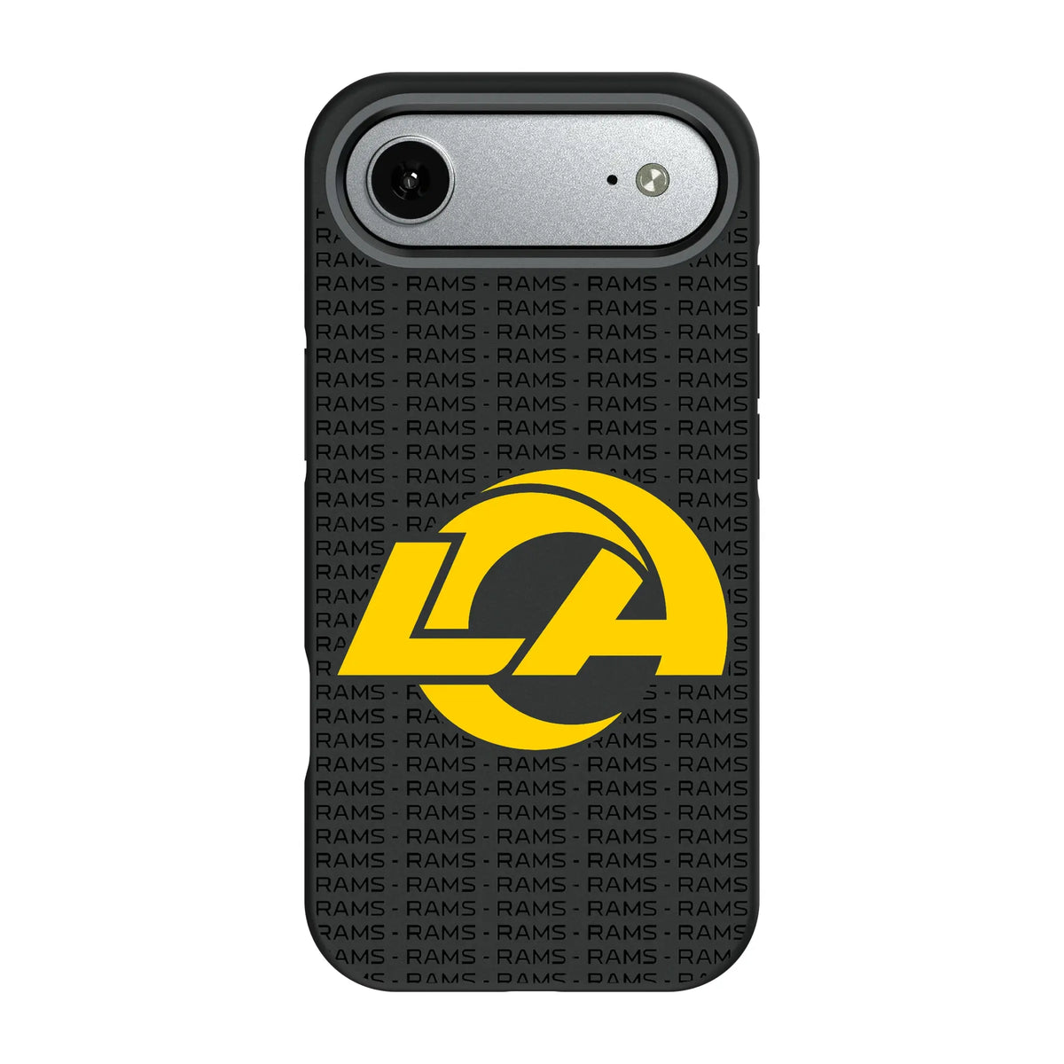 Los Angeles Rams Text Backdrop iPhone Bump Phone Case for Apple iPhone#Device_iPhone Air