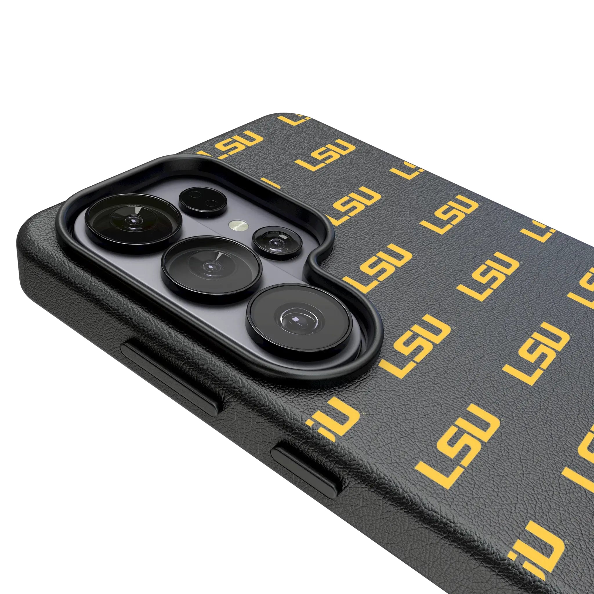Louisiana State University Tigers Fashion Pattern Galaxy MagSafe Compatible Phone Case for Samsung Galaxy - Detail#Device_Galaxy S26 Ultra