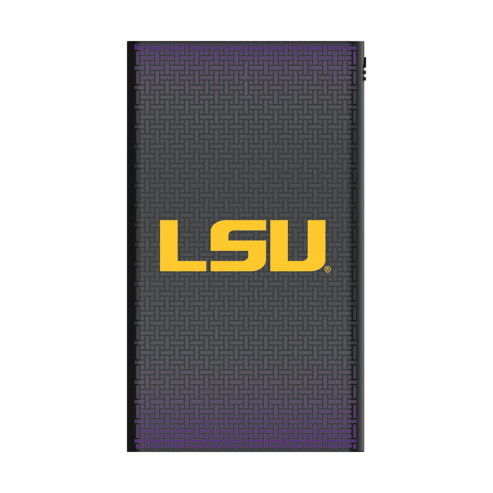 Louisiana State University Tigers Linen 5000mAh Flat Powerbank