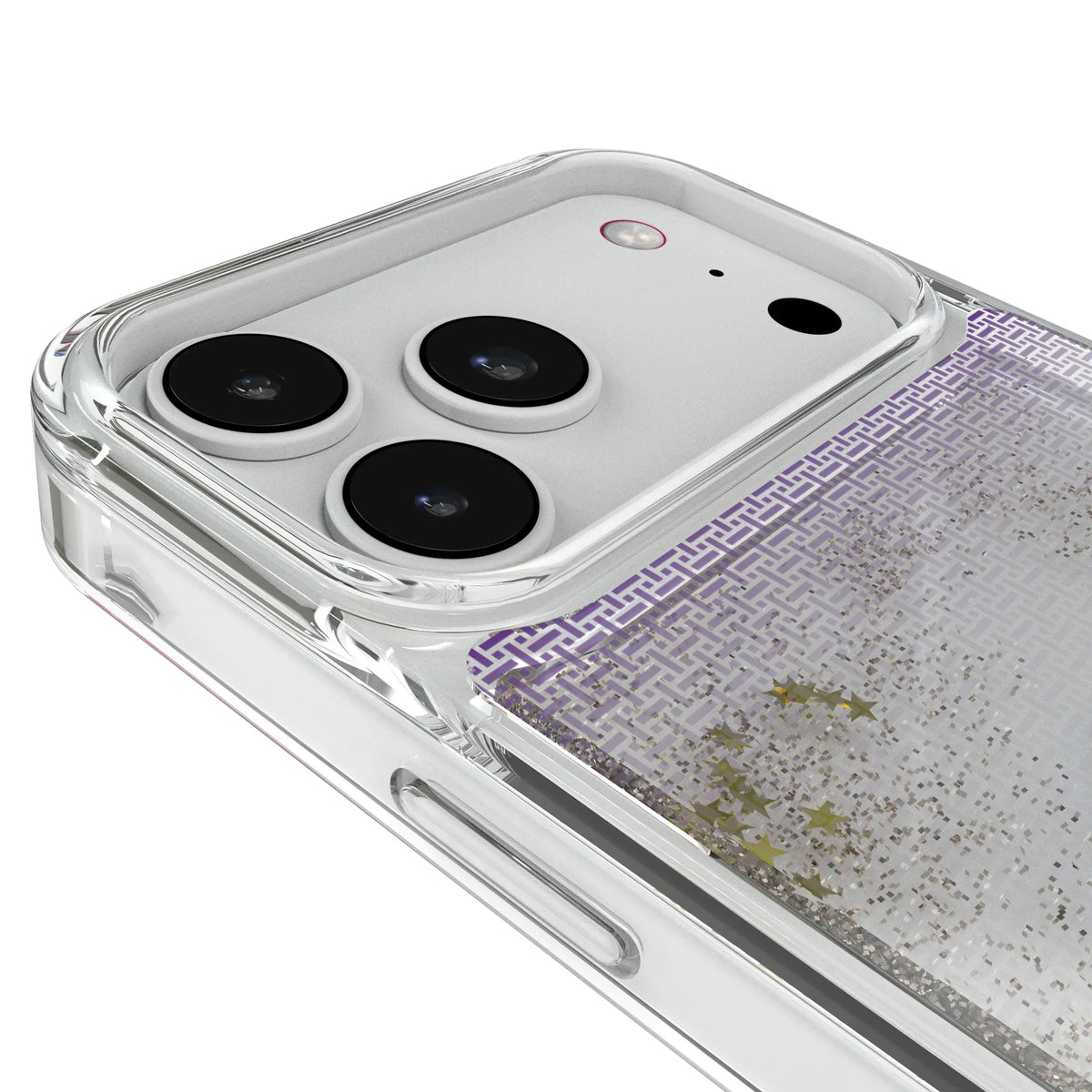 Louisiana State University Tigers Linen iPhone Glitter Phone Case for Apple iPhone - Detail#Device_iPhone 18 Pro Max